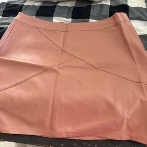 Source Unknown Pink Mini Skirt